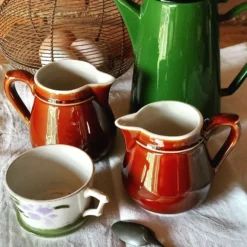 2 Pots à Lait/crémiers De Bistrot Thé, Café Ou Petit Cacao 10 2 Pots à Lait/crémiers De Bistrot Thé, Café Ou Petit Cacao -Cuisine Fournitures Soldes Boutique 1000x1000 1000006289 rrijv 473350705