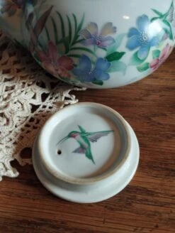 Théière Porcelaine Motif Floral Exotique, Peint Main, Vintage Thé, Café Ou Petit Cacao -Cuisine Fournitures Soldes Boutique 1000x1000 1000007424 zvrtf 548693583