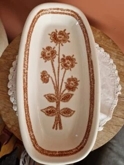 Ravier/plat à Cake Vintage Plats, Saladiers Et Coupelles