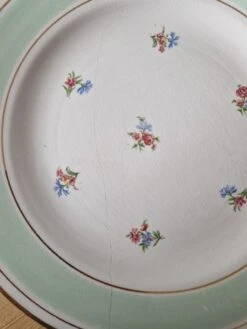 4 Assiettes Plates Saint Amand/l'amandinoise Vintage Et Une Assiette à Dessert Assiettes -Cuisine Fournitures Soldes Boutique 1000x1000 1000011511 x4jm8 782838084