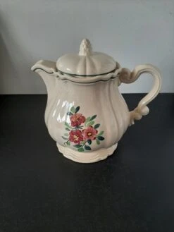 Grande Théière Sarreguemines Série Amazonas Thé, Café Ou Petit Cacao