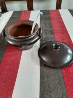 Petite Soupière En Grès Au Sel Plats, Saladiers Et Coupelles