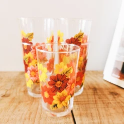 Verres Arcoroc Fleuris Verres