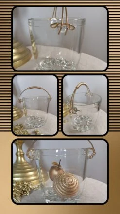 Seau à Glace Rond En Verre, Anse Dorée, Vintage Verres -Cuisine Fournitures Soldes Boutique 1000x1000 20231110 161036 collage 2kpxa 1594567807