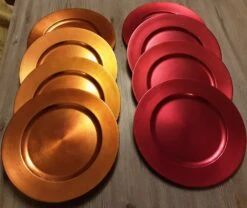 Lot De 8 Assiettes De Présentation Assiettes