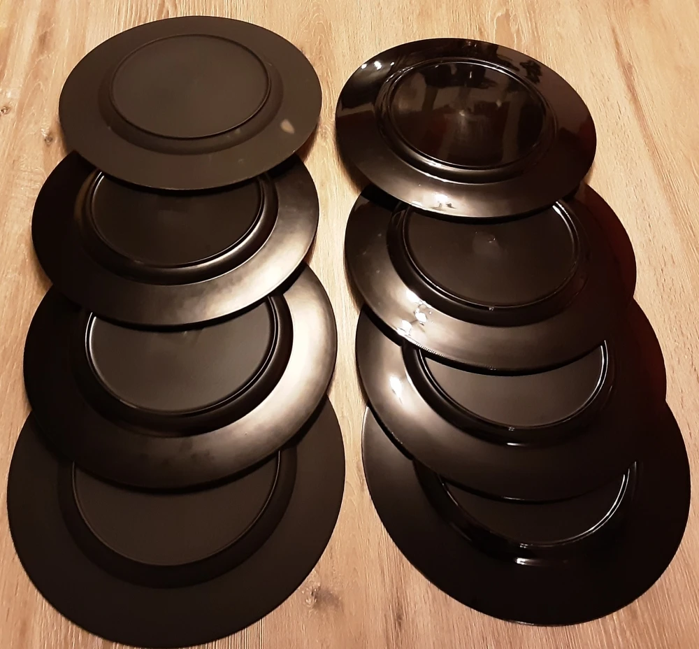 Lot De 8 Assiettes De Présentation Assiettes 2 Lot De 8 Assiettes De Présentation Assiettes – Image 2