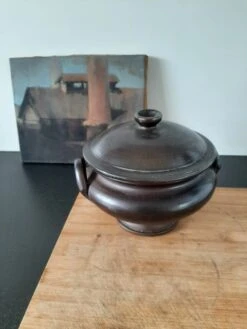 Petite Soupière En Grès Plats, Saladiers Et Coupelles