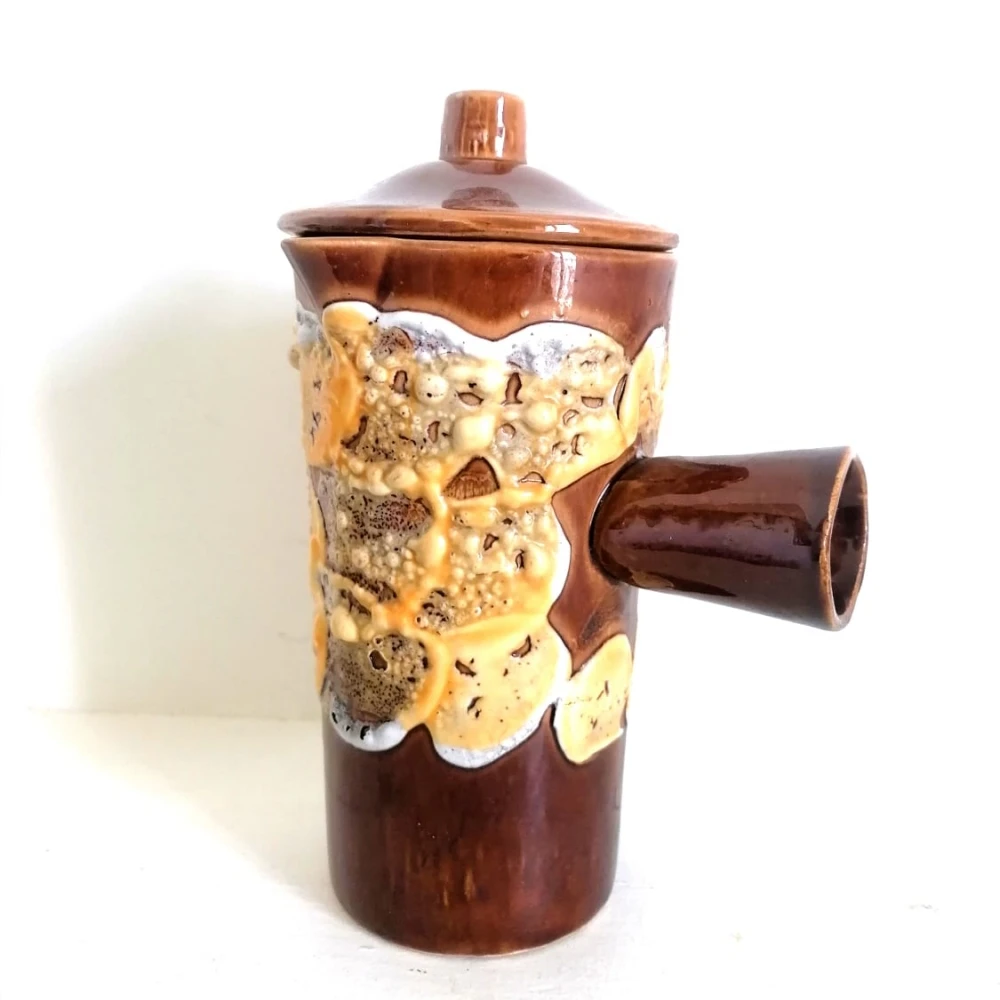 Service à Café Fat Lava, 1960 Thé, Café Ou Petit Cacao 2 Service à Café Fat Lava, 1960 Thé, Café Ou Petit Cacao – Image 2