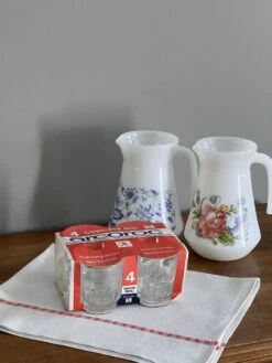 4 Verres à Eau Arcoroc Neufs Verres