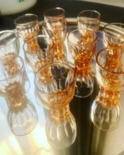 Ensemble De Verres à Liqueur En Rosaline Verres
