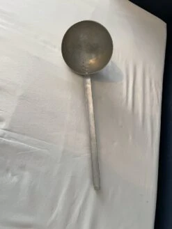 Louche En Métal Argenté Couverts