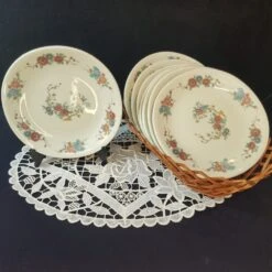 8 Assiettes à Dessert Pillivuyt Décor Orient Assiettes