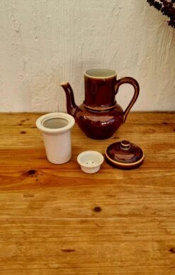 Cafetière En Céramique Marron Vintage Thé, Café Ou Petit Cacao -Cuisine Fournitures Soldes Boutique 1000x1000 cafetiere4 k8918 1499508425