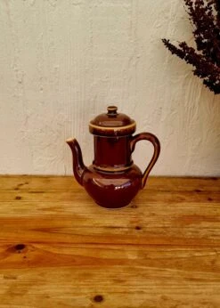 Cafetière En Céramique Marron Vintage Thé, Café Ou Petit Cacao -Cuisine Fournitures Soldes Boutique 1000x1000 cafetiere5 zspkl 198037011