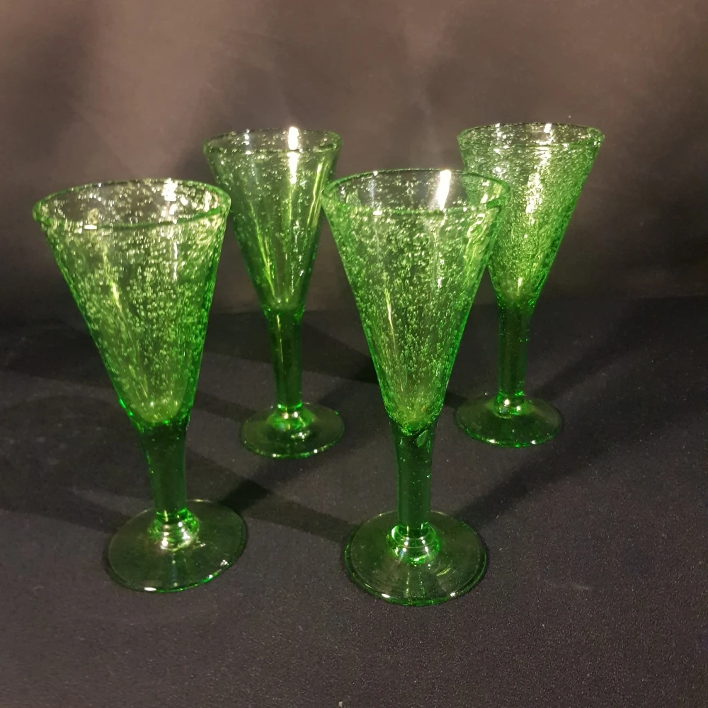 Coupes à Champagne Biot Verres 2 Coupes à Champagne Biot Verres – Image 2