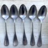 Cuillères à Soupe En Métal Argenté “Au Bon Marché” Couverts