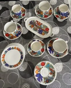Pièce De Service Acapulco Villeroy Boch Vintage Rétro Pops 70 Assiettes