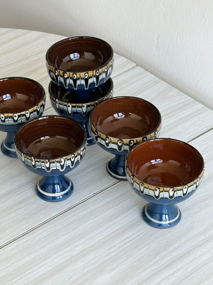 Coupelles Poterie Troyan. Plats, Saladiers Et Coupelles 3 Coupelles Poterie Troyan. Plats, Saladiers Et Coupelles – Image 3