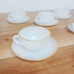 Lot De 5 Tasses Avec Soucoupes Arcopal En Opaline Thé, Café Ou Petit Cacao -Cuisine Fournitures Soldes Boutique 1000x1000 img 20221025 175235 9ndes 1741261012