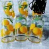 5 Verres à Eau Agrumes Vintage Verres