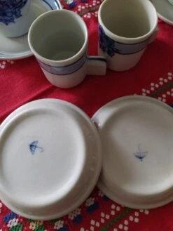 6 Tasses à Café Et Soucoupes Blanches Avec Motif Bleu Thé, Café Ou Petit Cacao -Cuisine Fournitures Soldes Boutique 1000x1000 img 20240219 125416 tl5v1 1171300839