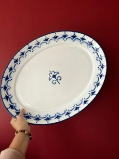 Plat / Plateau En Tôle émaillée Plats, Saladiers Et Coupelles