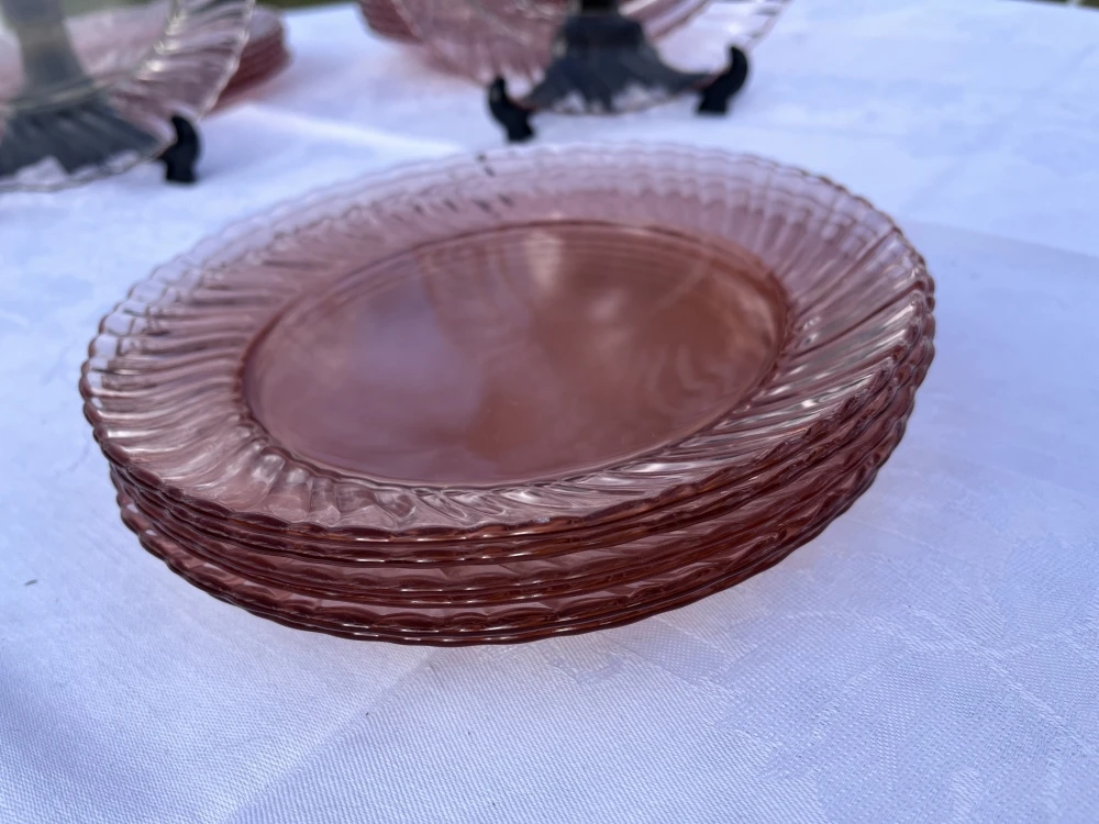 Lot De 3 X 6 Assiettes, Plates, Creuses Et Dessert Arcoroc Modèle Rosaline Assiettes 6 Lot De 3 X 6 Assiettes, Plates, Creuses Et Dessert Arcoroc Modèle Rosaline Assiettes – Image 6