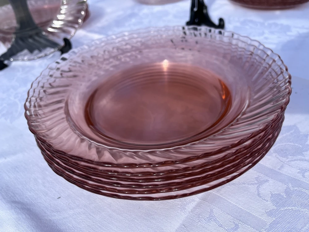 Lot De 3 X 6 Assiettes, Plates, Creuses Et Dessert Arcoroc Modèle Rosaline Assiettes 5 Lot De 3 X 6 Assiettes, Plates, Creuses Et Dessert Arcoroc Modèle Rosaline Assiettes – Image 5