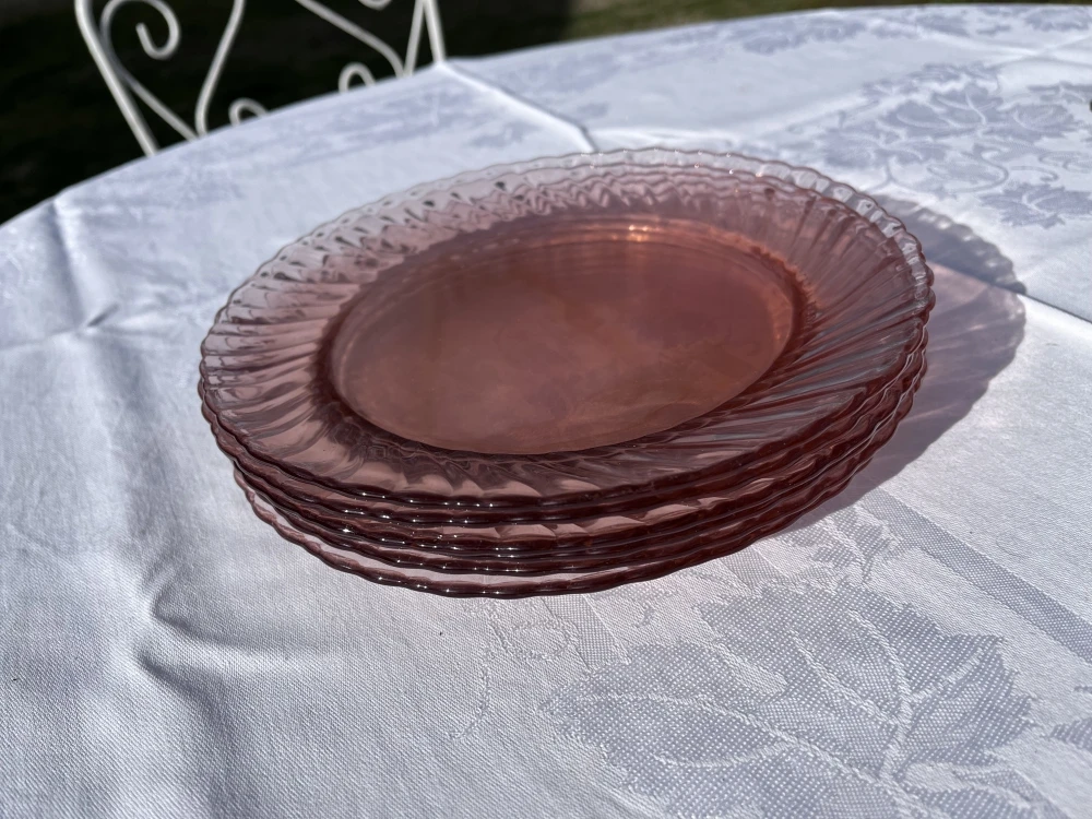 Lot De 3 X 6 Assiettes, Plates, Creuses Et Dessert Arcoroc Modèle Rosaline Assiettes 4 Lot De 3 X 6 Assiettes, Plates, Creuses Et Dessert Arcoroc Modèle Rosaline Assiettes – Image 4