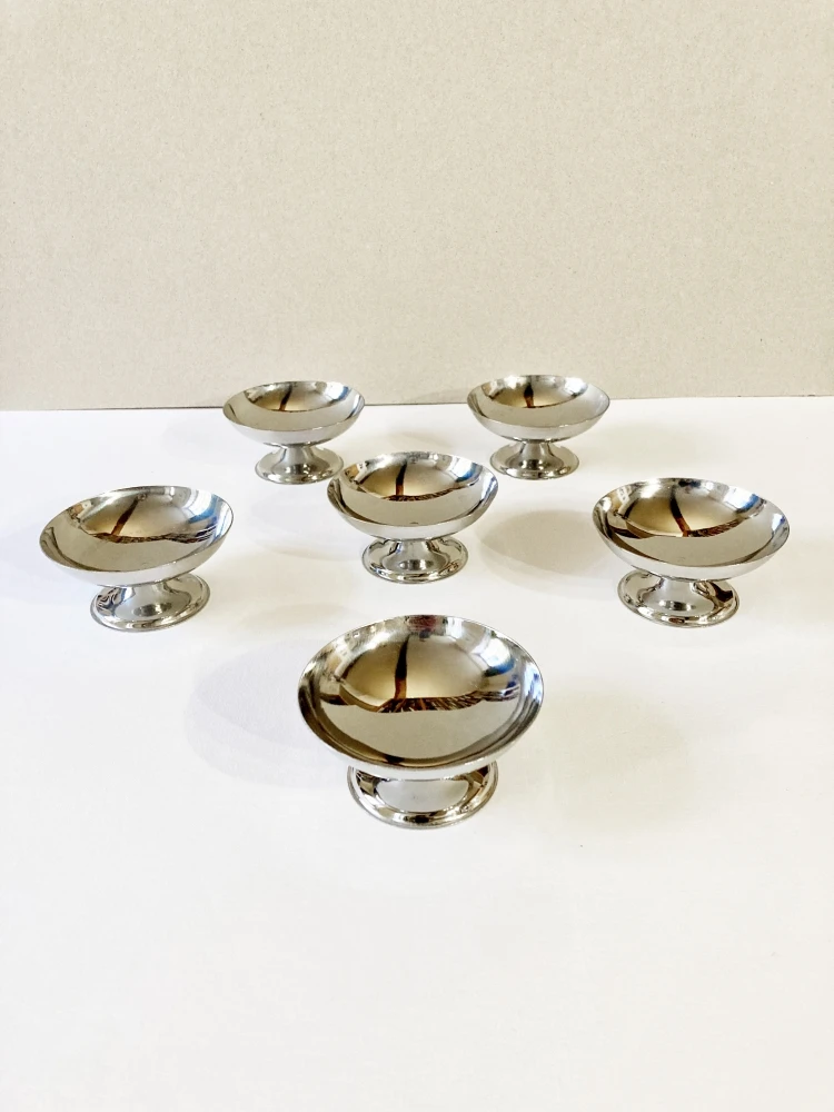 Coupes à Glace Guy Degrenne, Années 1970-1980 Plats, Saladiers Et Coupelles 2 Coupes à Glace Guy Degrenne, Années 1970-1980 Plats, Saladiers Et Coupelles – Image 2