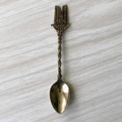 Petite Cuillère Décorative Cathédrale Saints-Michel-et-Gudule, Bruxelles Couverts