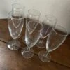 6 Flûtes à Champagne. Verres