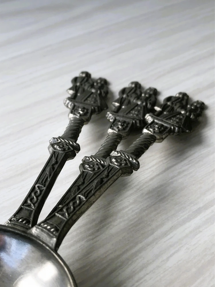 Grandes Cuillères Pour Bocaux Couple Mariage Couverts 3 Grandes Cuillères Pour Bocaux Couple Mariage Couverts – Image 3