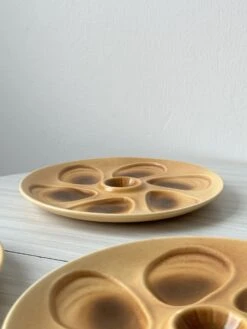 6 Assiettes à Huitres Salins France Assiettes