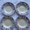 4 Assiettes Creuses HBCM DOLLY 1930 Assiettes