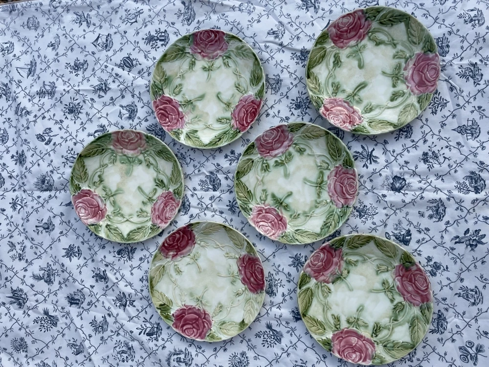 6 Assiettes à Dessert ONNAING Assiettes 3 6 Assiettes à Dessert ONNAING Assiettes – Image 3