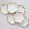 Set De 6 Assiettes Creuses St Amand, Vintage Assiettes
