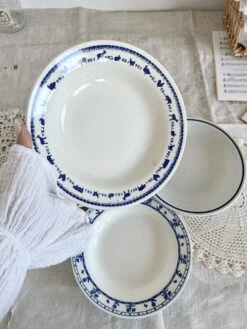 4 Assiettes Creuses Vintage Dépareillées Porcelaine Bleue Blanche Lot P Assiettes 10 4 Assiettes Creuses Vintage Dépareillées Porcelaine Bleue Blanche Lot P Assiettes -Cuisine Fournitures Soldes Boutique 1000x1000 img 9194 1n1ff 768794371