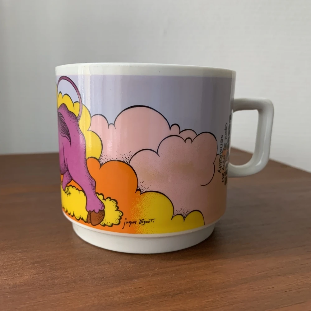 *RARE* Tasse Vintage Du Zodiaque "Taureau" Thé, Café Ou Petit Cacao 3 *RARE* Tasse Vintage Du Zodiaque "Taureau" Thé, Café Ou Petit Cacao – Image 3