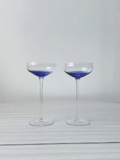 2 Verres à Cocktails. Verres