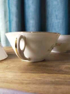 4 Tasses Porcelaine Italienne Décor De Fleurs Thé, Café Ou Petit Cacao -Cuisine Fournitures Soldes Boutique 1000x1000 img20230412150129 q6wms 665265668