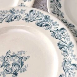 Assiettes Terre De Fer Longwy "Russe" Assiettes -Cuisine Fournitures Soldes Boutique 1000x1000 p1200012 2hc9t 857353470