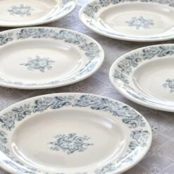 Assiettes Terre De Fer Longwy "Russe" Assiettes -Cuisine Fournitures Soldes Boutique 1000x1000 p1200013 jsig4 2146015326