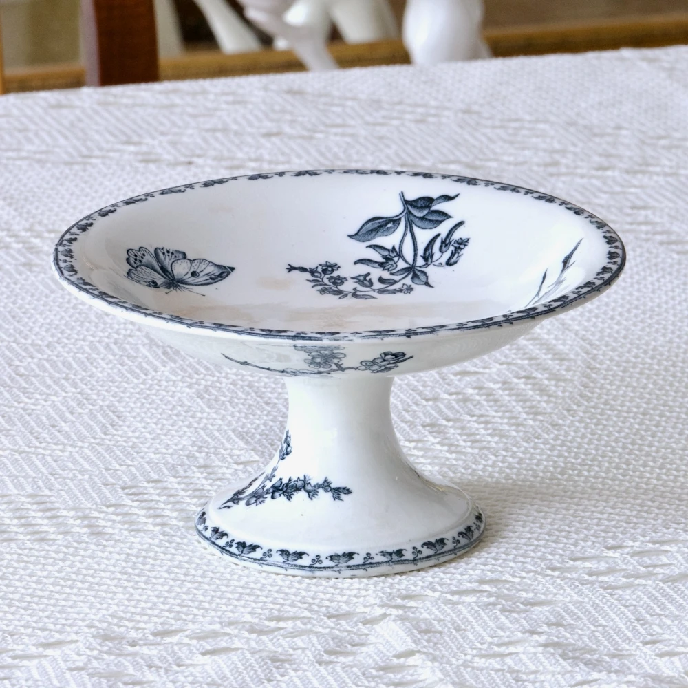 Compotier Terre De Fer Sarreguemines Carmen Plats, Saladiers Et Coupelles 1 Compotier Terre De Fer Sarreguemines Carmen Plats, Saladiers Et Coupelles