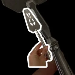 Pelle à Tarte En Métal Argenté Poinçonné Vintage Couverts