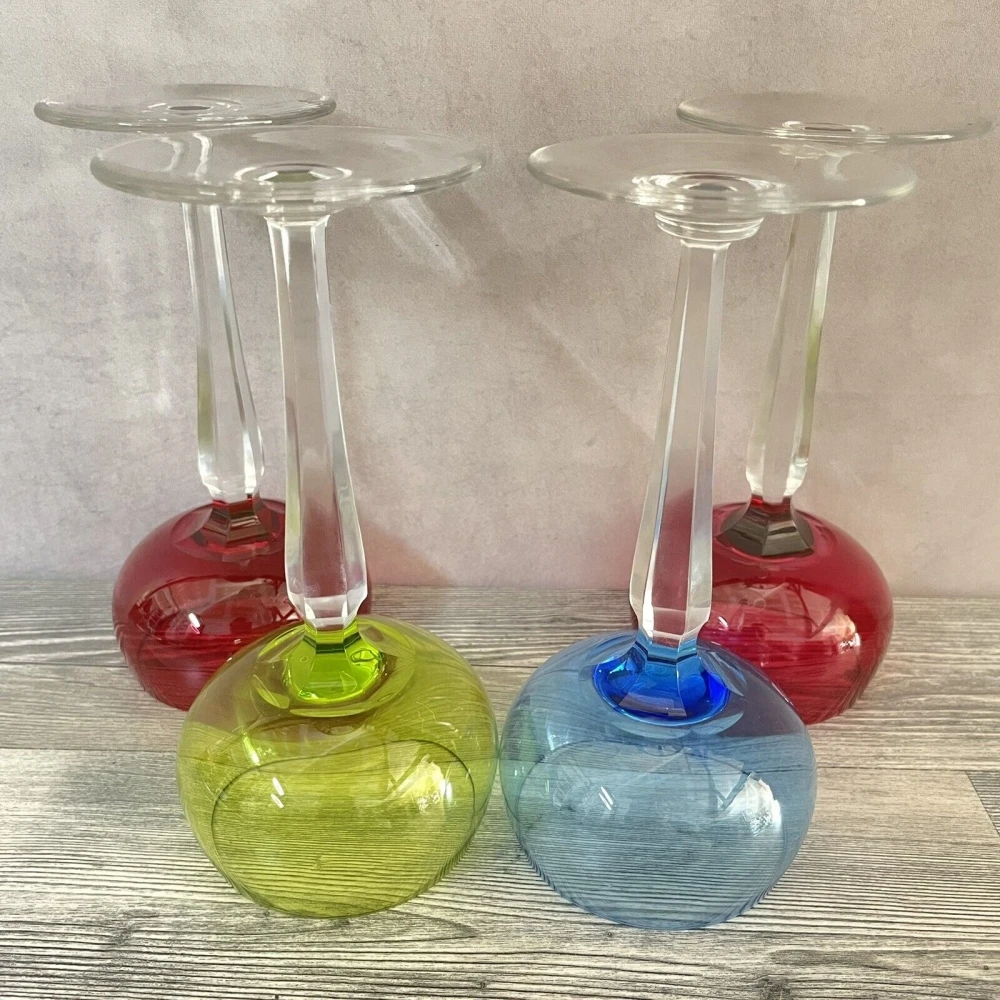 Ensemble De 4 Verres à Vin Roemer En Cristal VAL SAINT LAMBERT Modèle SAUMUR Verres 2 Ensemble De 4 Verres à Vin Roemer En Cristal VAL SAINT LAMBERT Modèle SAUMUR Verres – Image 2