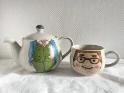 Théière Avec Tasse Homme D'affaires Thé, Café Ou Petit Cacao -Cuisine Fournitures Soldes Boutique 1000x1000 theiere tasse papa ma petite chine vintage 6 wvlvu 145564291