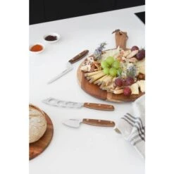 Desserte Plancha Mobile En Bois + Table Noire EMILE ENO -Cuisine Fournitures Soldes Boutique desserte plancha mobile en bois table noire emile eno 3