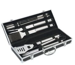 GRILL Rectangle Fonte émaillée Poignée Rabattable 33.5 X 19.5 Cm