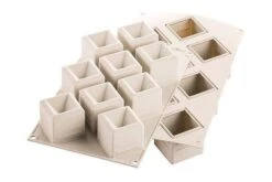 Patisse Moule à Cake Pain Bûche Extensible Anti Adhésif 20 à 35 Cm